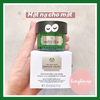 Mặt nạ mắt Drops of Youth Bouncy Eye Mask The Body Shop 20ml