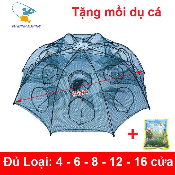 Lồng Ô Bát Quái Đánh Bắt Cá, Tôm, Lươn, Trạch. Đồ Câu Vũ Minh Lồng Ô 8 Cửa. Lưới Bắt Cá