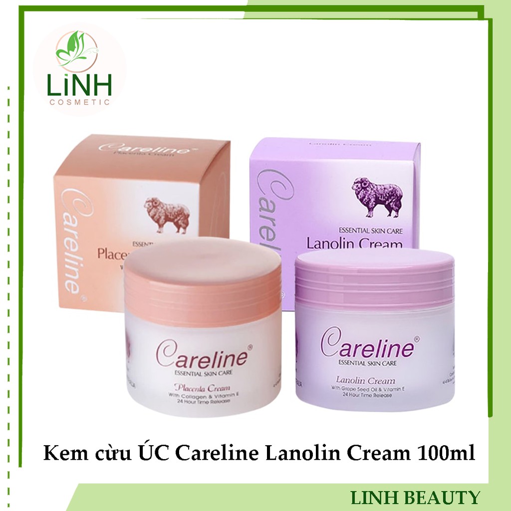 Kem cừu ÚC Careline Lanolin Cream 100ml