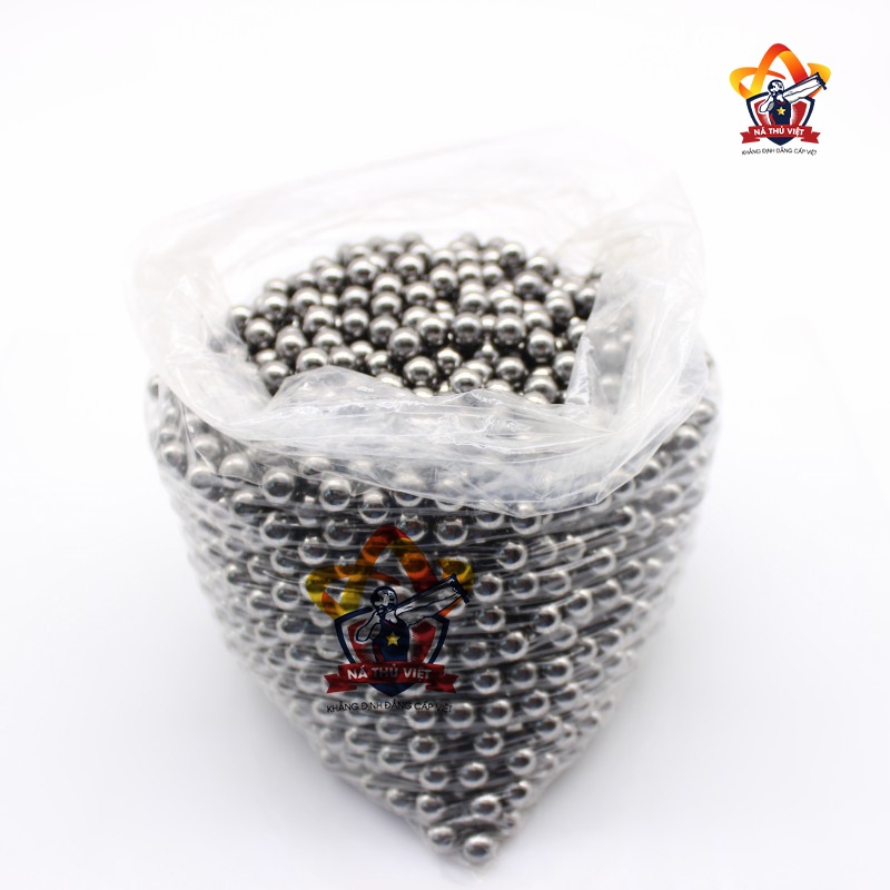 [ Ưu Đãi Khủng] 1kg Bi sắt hàng loại đẹp 6.35mm -7mm - 8mm