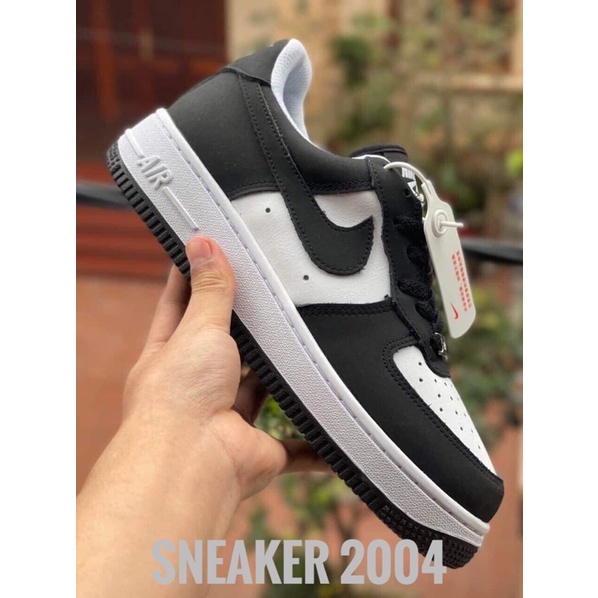 Nike panda(free ship) Giày nike af1 đen trắng