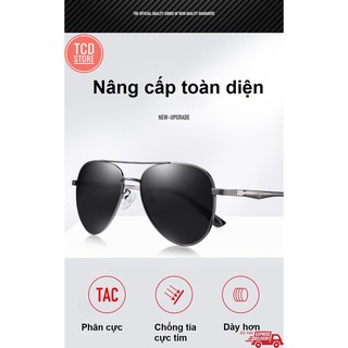 Kính Mát Nam (Kính Râm) Phân Cực Thời Trang
