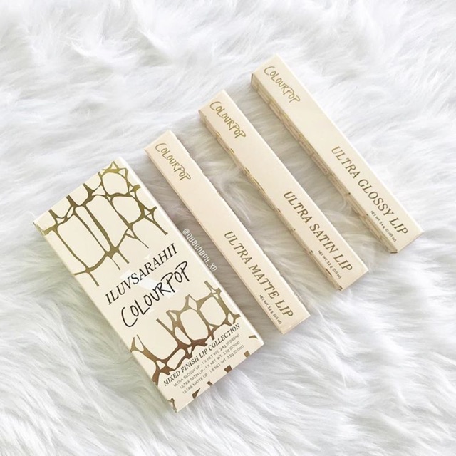 SET SON COLOURPOP ILUVSARAHII