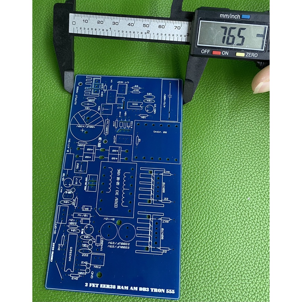 PCB bo mạch kích điện 2 fet nhỏ + LỚN băm db3 trộn 555