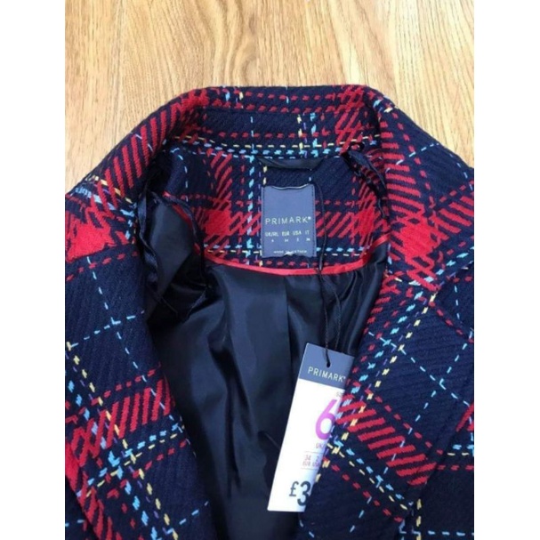 Áo khoác Mango caro thời trang