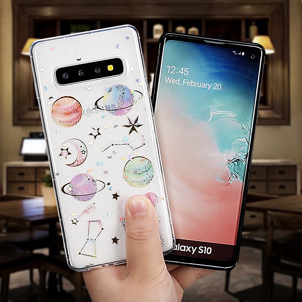 Ốp điện thoại lấp lánh dành cho Samsung Galaxy S8 S9 S10 Plus Note 8 9 10 | BigBuy360 - bigbuy360.vn
