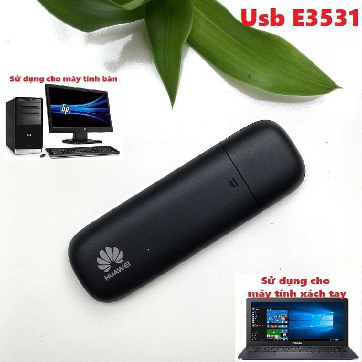 DCOM USB 3G HUAWEI E3531 CAO CẤP TỐC ĐỘ 21,6Mb Mạng Tốc Độ Cao Dùng Ổn Định Đổi IP Nhanh | WebRaoVat - webraovat.net.vn