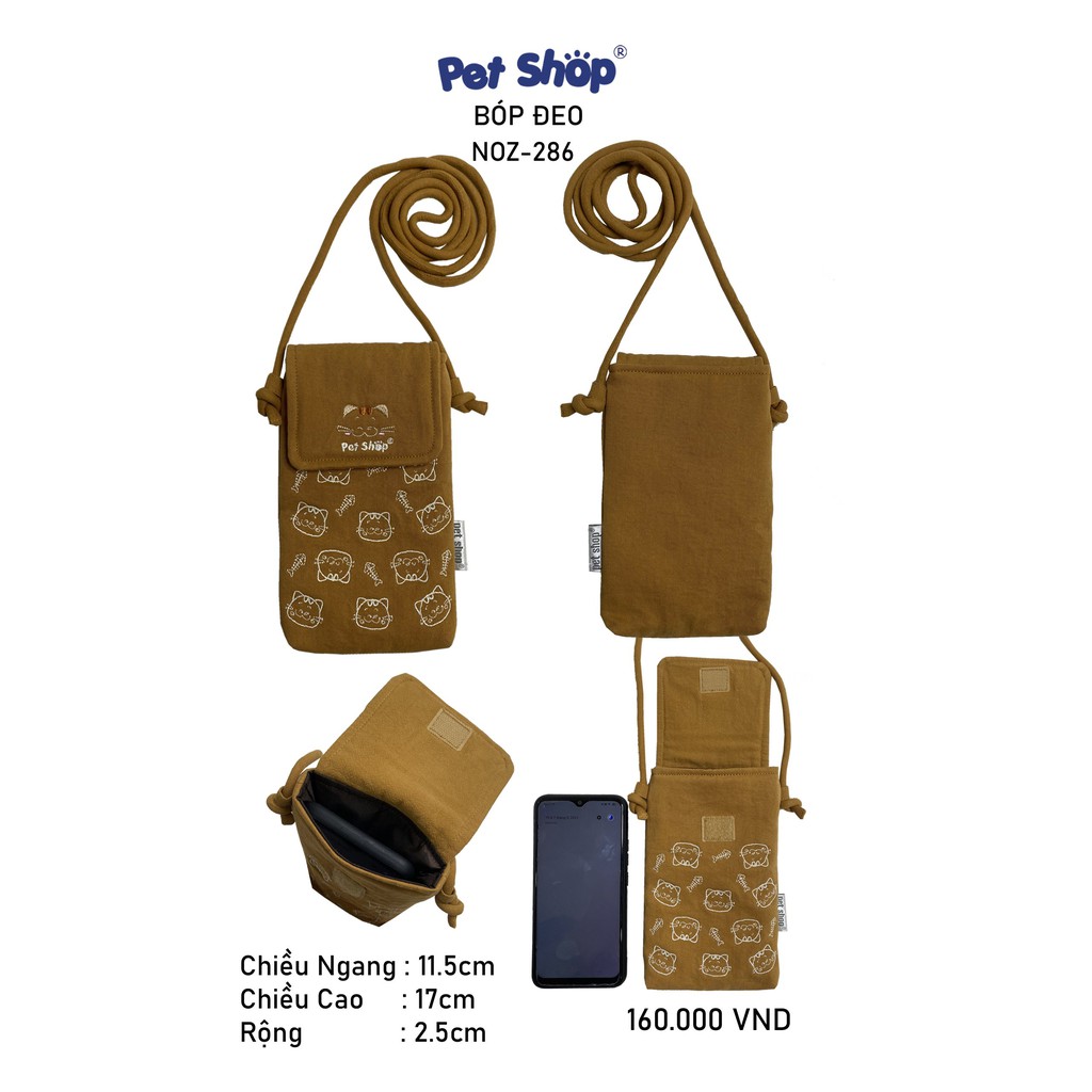 Bóp đeo nhỏ gọn PET SHOP - NZ-286