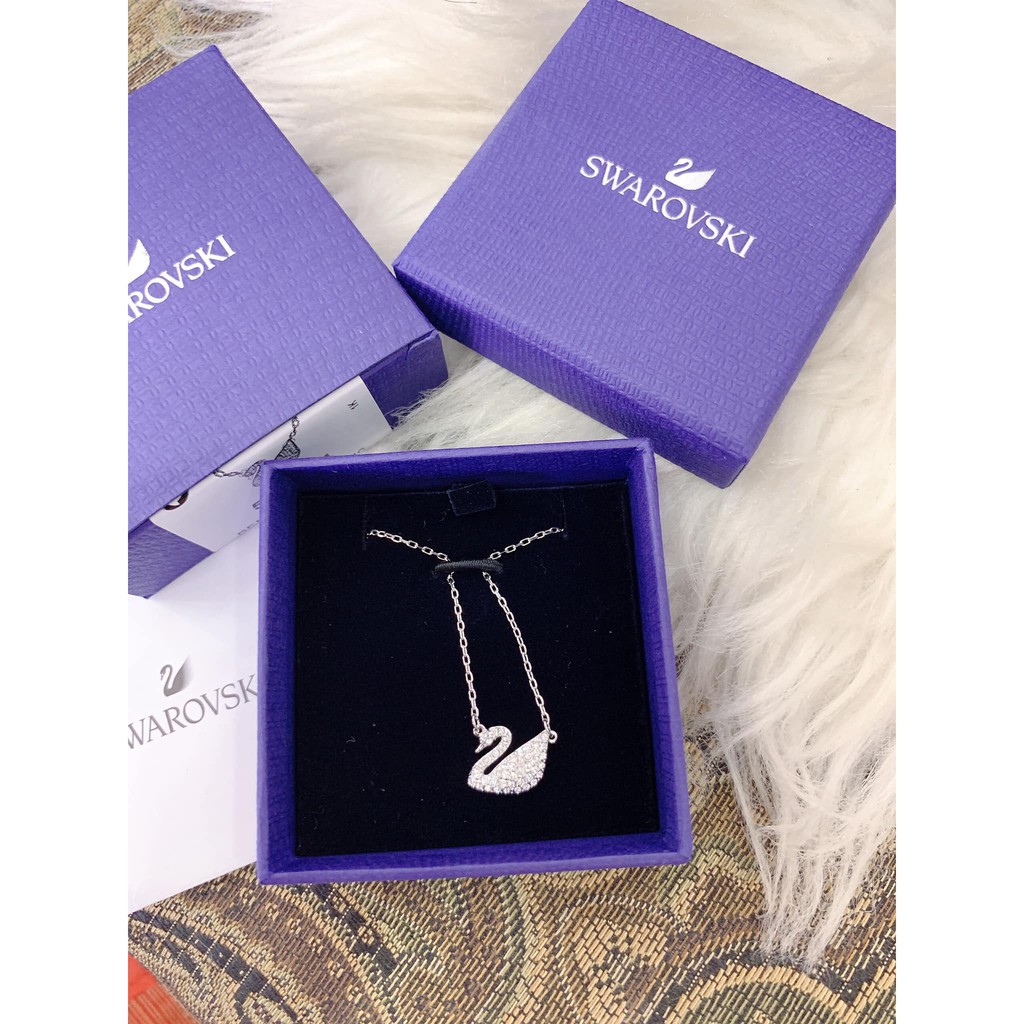 Dây chuyền thiên nga trắng Swarovski sale chính hãng Úc