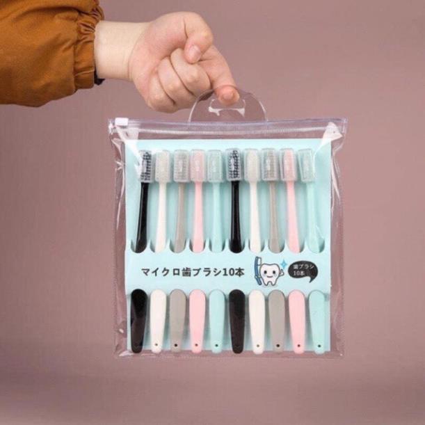 Combo 10 bàn chải đánh răng Hàn Quốc mềm mại ( tuyển khách sỉ)