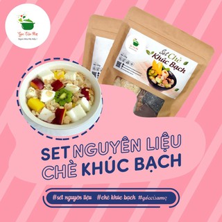 Set Chè Khúc Bạch Tự Nấu 15 - 20 Chén - Nguyên Liệu Làm Bánh, Nấu Chè Tặng Kèm Công Thức - GÓC CỦA MẸ