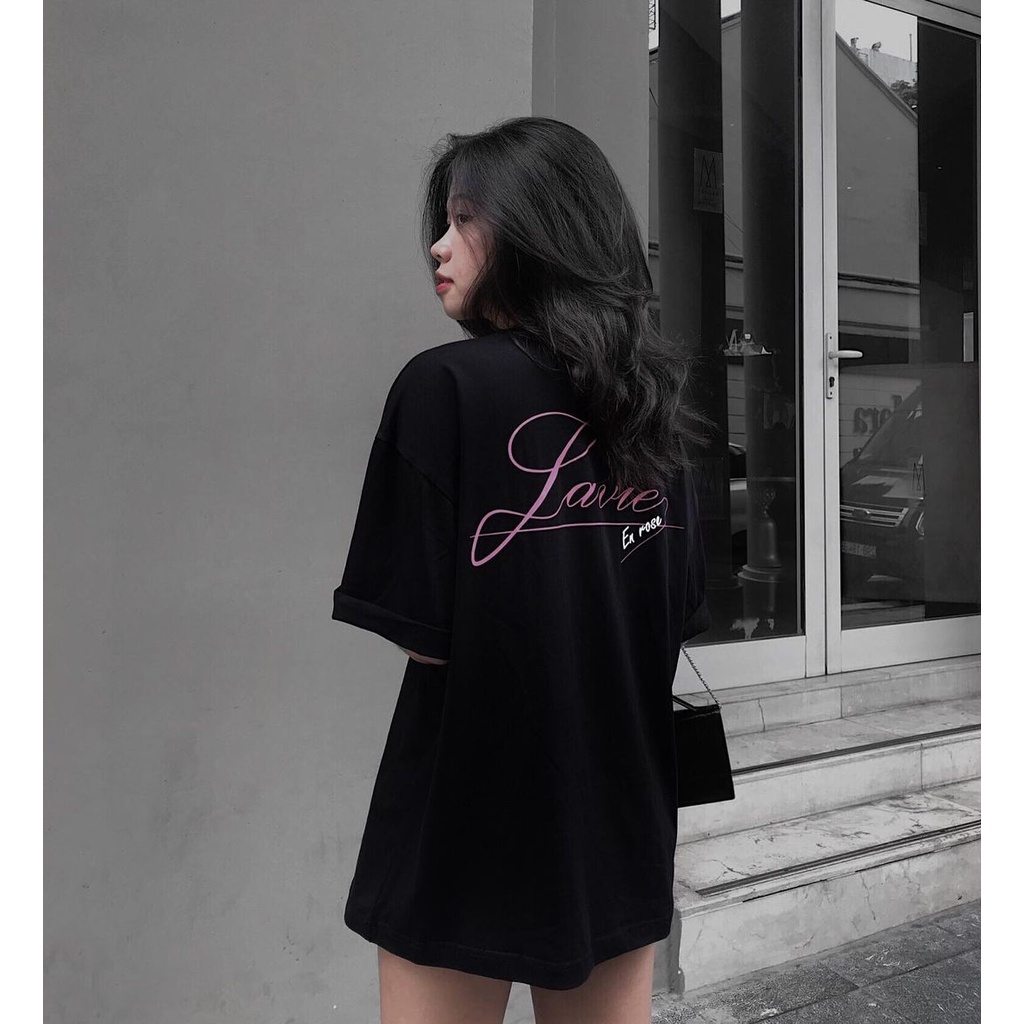 Áo thun nữ BLACKDOKI-Lavie , áo phông basic hiện đại cá tính chất cotton dày dặn oversize | BigBuy360 - bigbuy360.vn