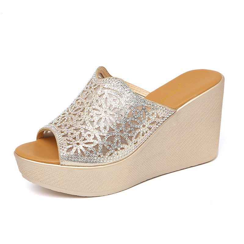 ORDER Dép xuồng trung niên cao 8cm size từ 32 đến 43  siêu êm nhẹ hàng đặt