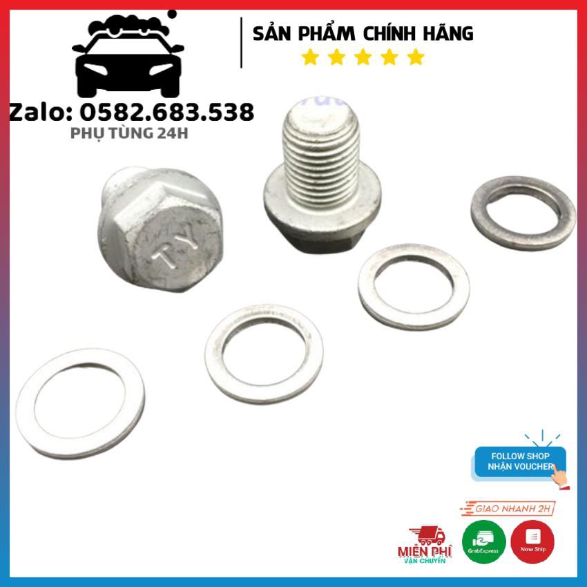 Long đen ốc rốn xả dầu KIA/ HUYNDAI /MAZDA. [Hàng Xịn Mobis] Lỗ Ø14 mm. | BigBuy360 - bigbuy360.vn