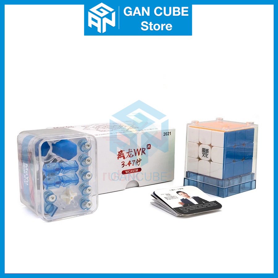 Rubik 3x3 MoYu WeiLong WRM WR M 2021 2020 3x3 Nam Châm Dòng Cao Cấp Flagship Rubic 3 Tầng Đồ Chơi Trí Tuệ Trẻ EmGAN CUBE