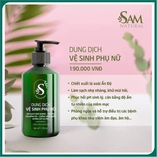 Dung Dịch Vệ Sinh Phụ Nữ - Sam Natural