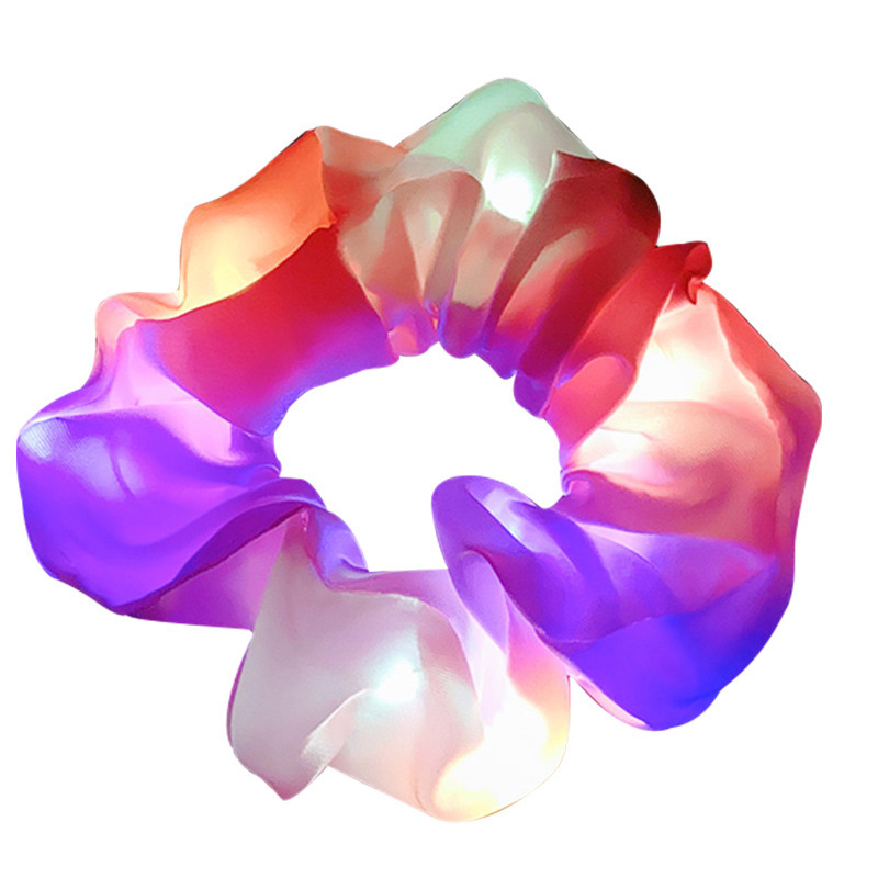 Dây buộc tóc có đèn LED phát sáng phong cách Hàn Quốc