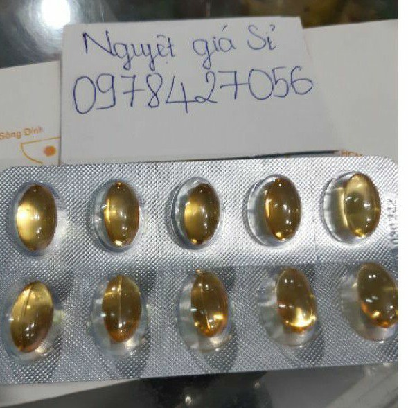 sỉ vỉ 10 viên vitamin e