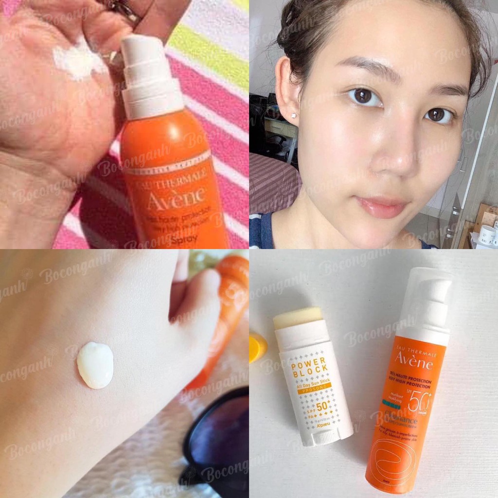 XỊT CHỐNG NẮNG AVENE 50SPF+ PHÁP 200ML