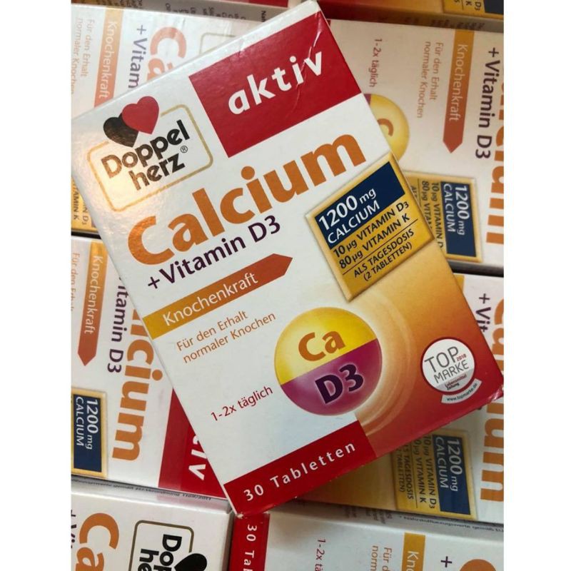 viên uống Calcium vitamin D [HÀNG CHUẨN ĐỨC]