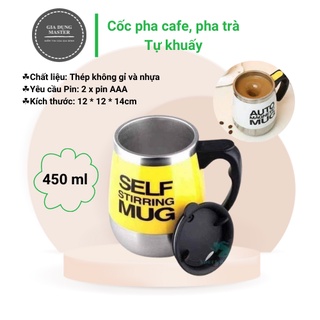 Cốc Tự Khuấy, Cốc Pha Cafe, Pha Trà, Siêu Tiện Lợi