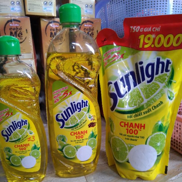 Nước rửa chén sunlight