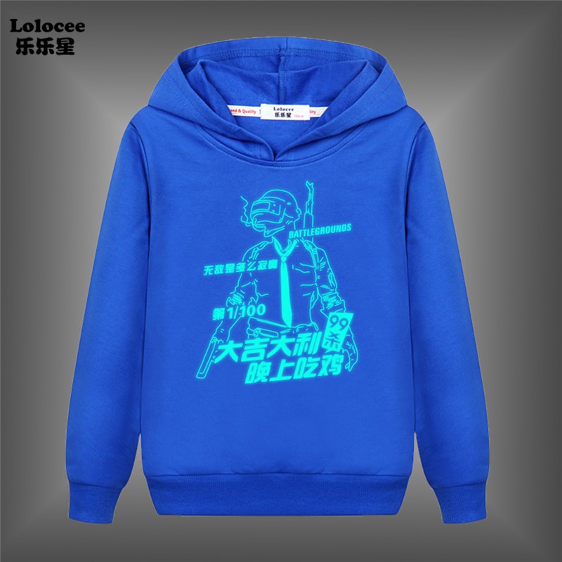 PUBG Áo Hoodies Có Nón Dài Tay Thời Trang Nam