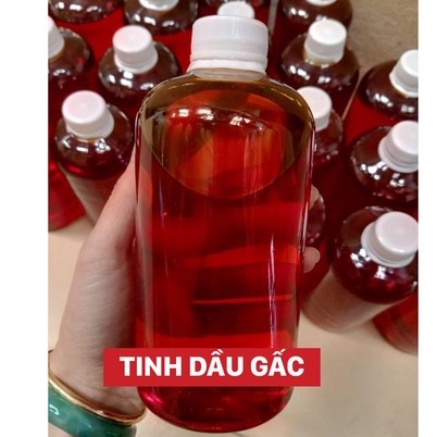 [BAO GIÁ TOÀN QUỐC] Dầu Gấc Nhà Nấu Nguyên Chất Thơm Sịn