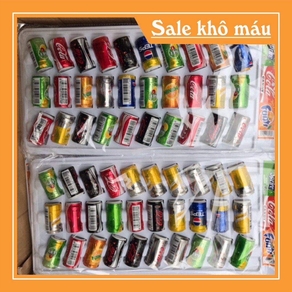 Kẹo Coca Lon Hương Vị Trái Cây 1 Bìa 30 Lọ Tuổi Thơ Sỉ Đồ Ăn Vặt Trẻ Em Hà Nội Giá Rẻ, Hấp Dẫn, Siêu Ngon