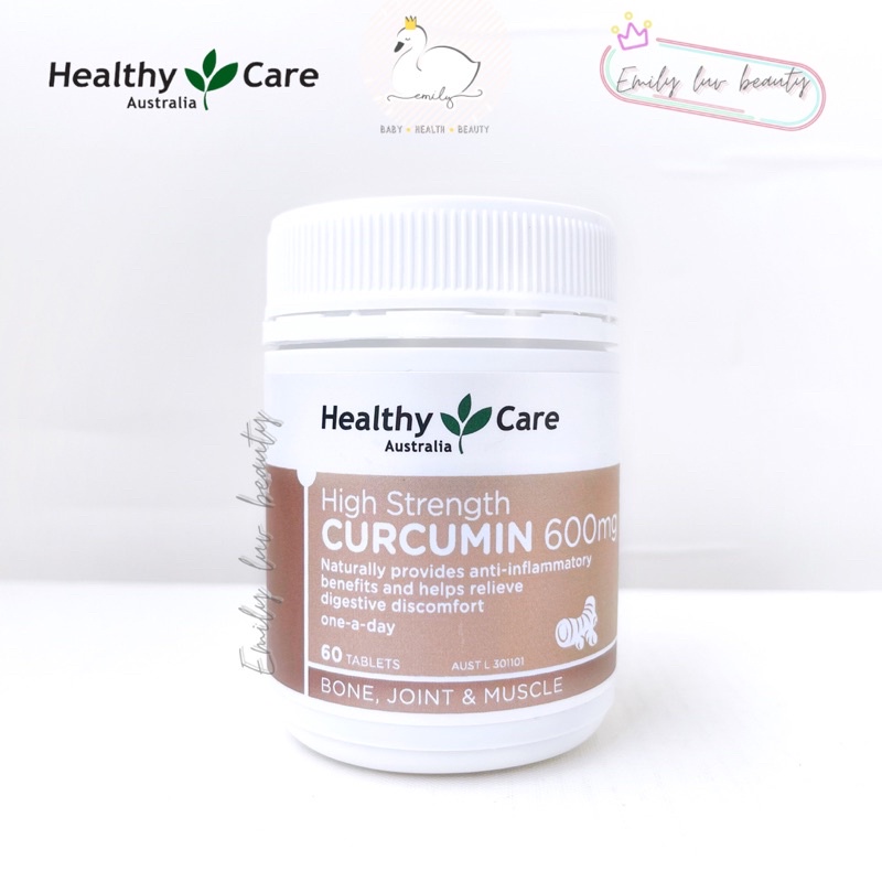 Tinh bột nghệ Healthy Care Curcumin 600mg