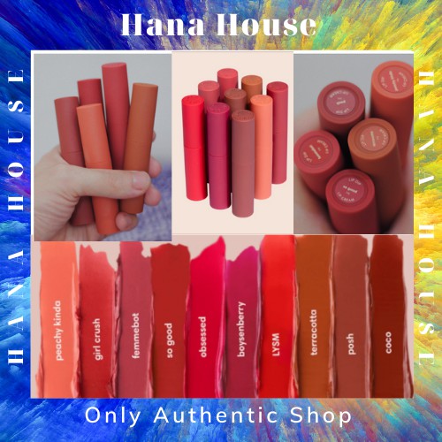 Son kem lì Sunnies Face Lip Dip, son kem bền màu mịn môi màu đẹ