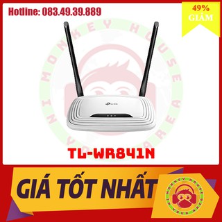 [Giảm 2% nhập "TAPHCLMC6" ] Bộ phát WiFi TpLink WR841N - HÀNG CHÍNH HÃNG