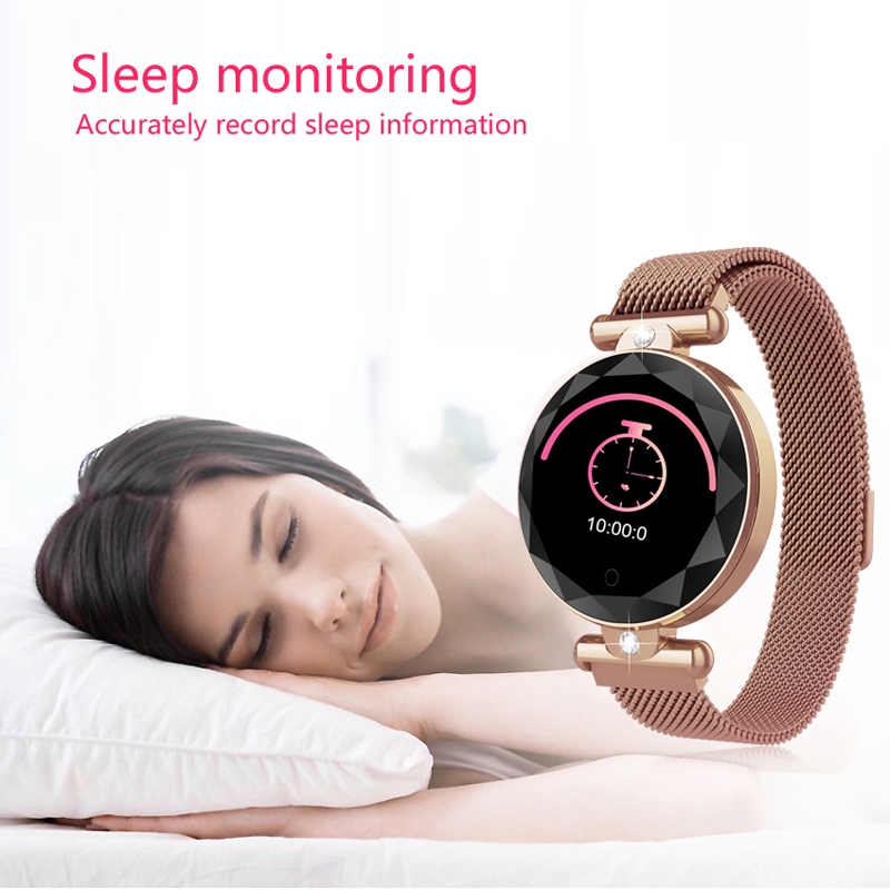 Fashion Smart Watch Women Heart Rate Blood pressure Monitor Fitness Tracker Waterproof Smart Watch