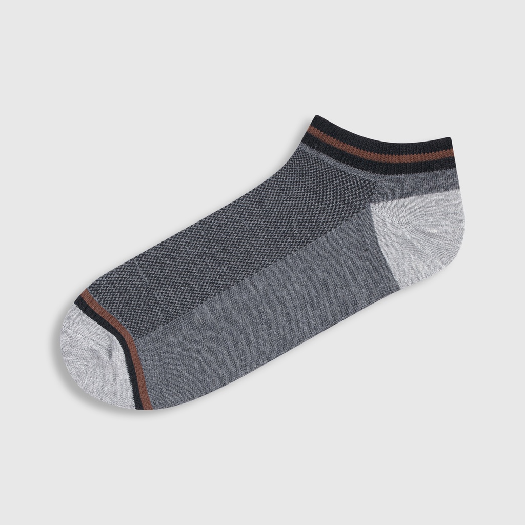 COMBO 3 Đôi Tất Nam, Vớ Nam Cổ Ngắn, Sợi Cotton Chải Kĩ DATAMAN, Kháng Khuẩn, Khử Mùi Chống Hôi Chân TDT01