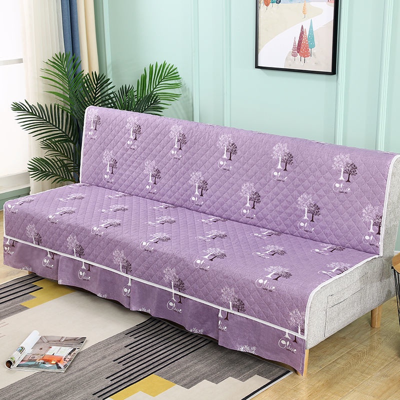 Vỏ Bọc Đệm Ghế Sofa Lười Không Trơn Gấp Gọn Chống Bụi Trang Trí Đơn Giản Thông Dụng