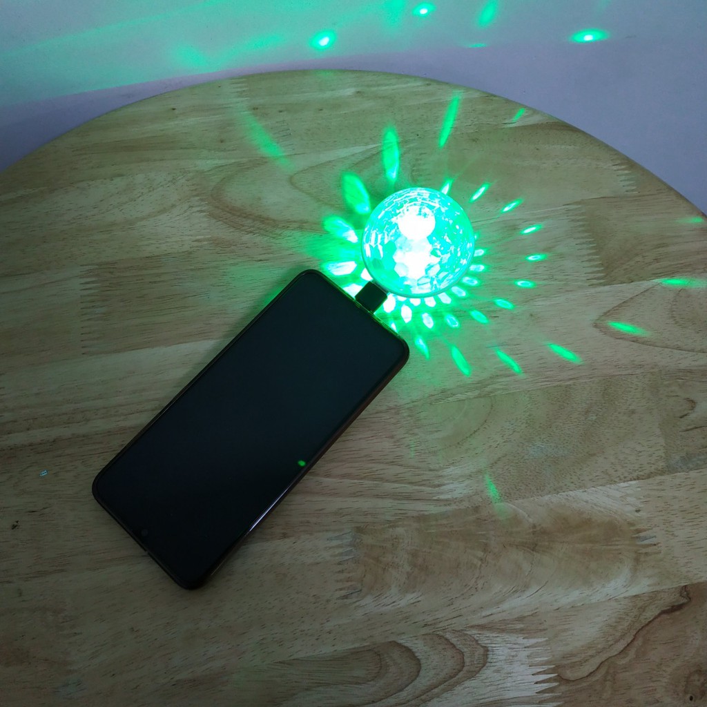 USB LED Double Magic Ball Mrico kết nối usb / iPhone / USB miễn phí Đèn di động usb
