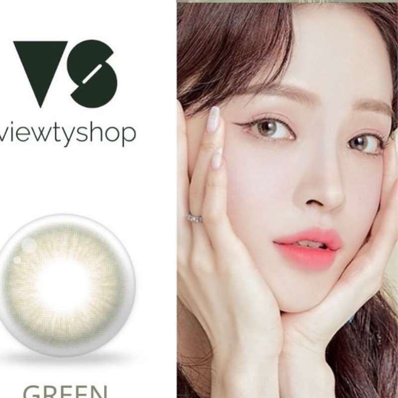 LENS NHẬT BẢN 20H XANH LÁ BLURRING GREEN
