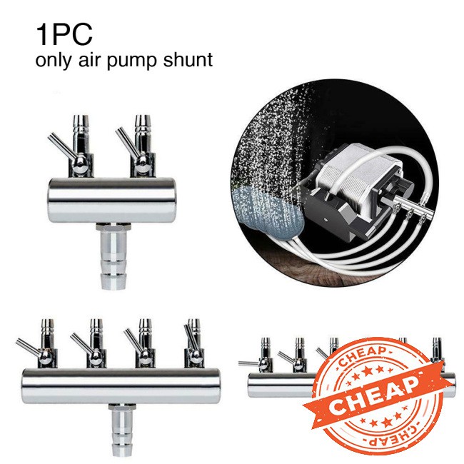 Phụ kiện gắn ống bơm điều khiển luồng không khí cho bể cá bằng thép không gỉ