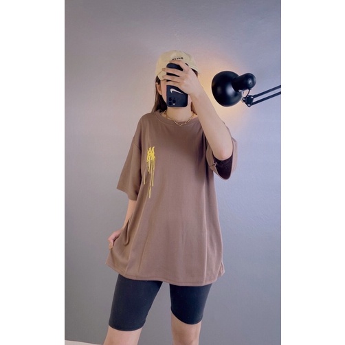 Sét bộ logo M móng vuốt chảy + quần legging lửng TH6