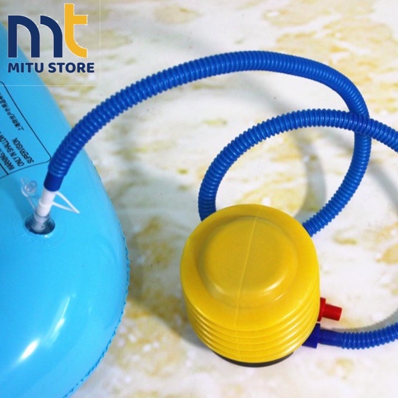 Đồ Bơm Bong Bóng Đạp Chân /  Bơm Bóng Và Phao Bơi Bằng Chân Mini M1641