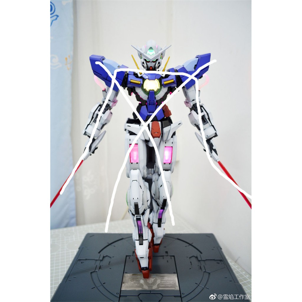 Decal dán mô hình tem metal sticker Exia Unicorn Banshee Phenex Strike gundam