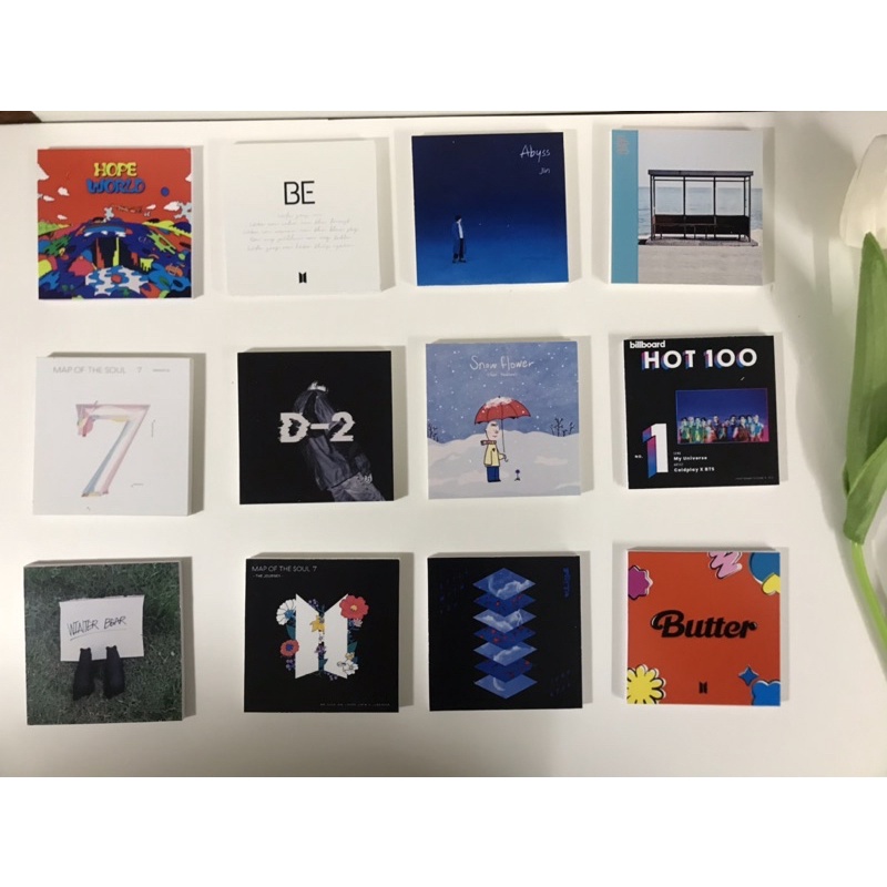 Set bìa album BTS minisize 6,5x6,5