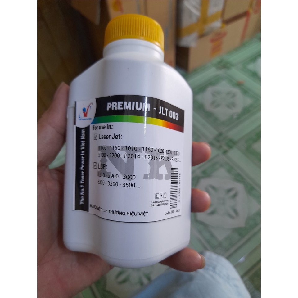 Mực Nạp máy in Canon 2900, 3000 Premium 140g combo 5 chai