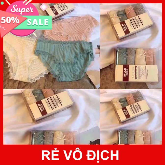 [Hot]-SET QUẦN LOT MUJI