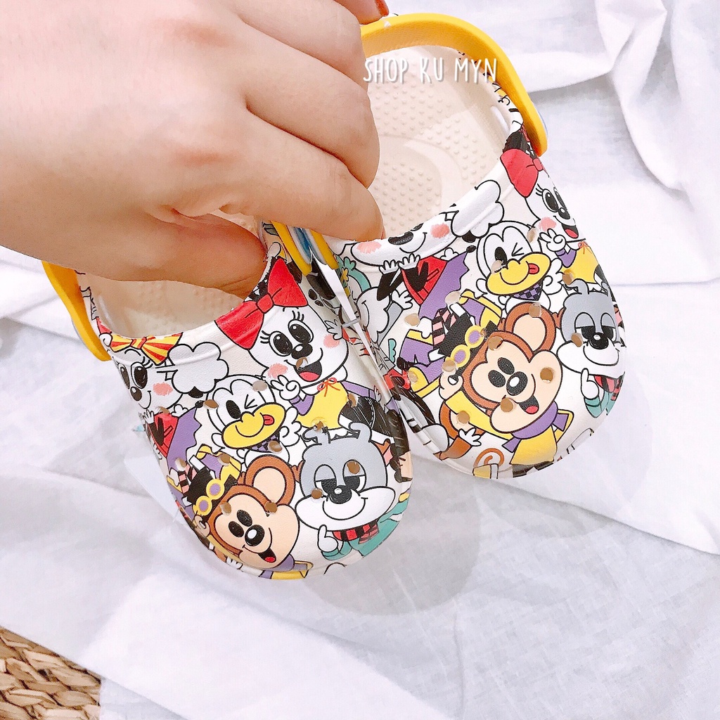 Dép sục Cross cho bé trai bé gái Bobdog 2021 Chính hãng siêu nhẹ chống trơn trượt tạo sự thoải mái cho bé BD01