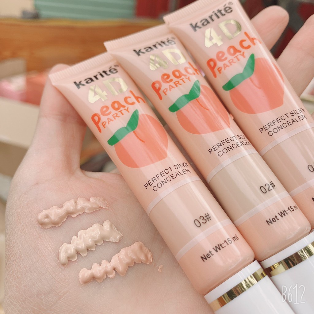 Kem nền che khuyết điểm 4D Peach của kissbeauty