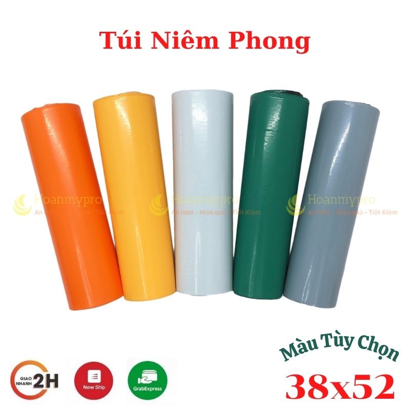 Túi Nilon Niêm Phong Đựng Hàng 100 Túi Size 38x52 TuiGoiHangHoanMyPro