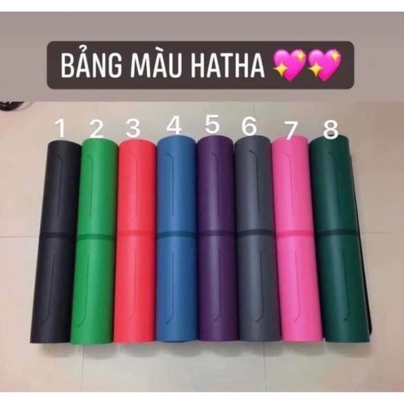 Thảm tập yoga hatha chính hãng , thảm cao su tập yoga hatha cao cấp