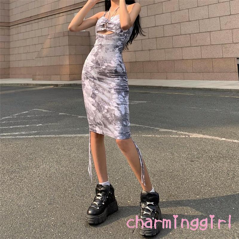 Đầm Dây Ôm Dáng Thời Trang Dành Cho Nữ