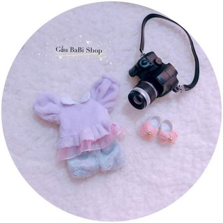 Set bộ lông cho búp bê size 1/8 bru, bjd, baboliy, holala, azone, blythe, animator, 5inch, babies, xinji